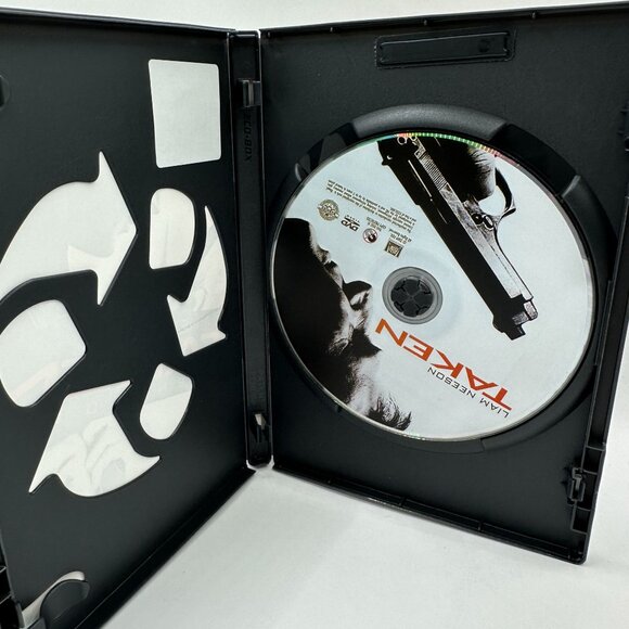 Liam Neeson Taken Extended Cut DVD 2009 Action Thriller Theatrical & Unrated - Picture 3 of 3